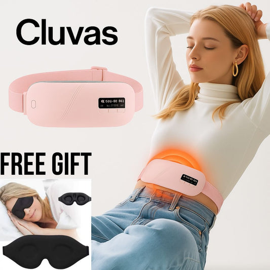 Cluvas™ - Electric Heating Pad Menstrual Cramp Massager