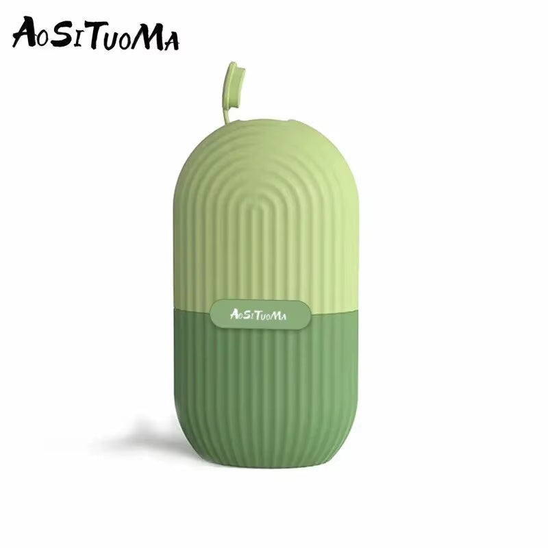 Silicone Ice Face Roller Contour and Shrink Pores,Remove Dark Circles,Massage Skin Beauty Facial Roller for Eyes, Neck, Care Tool