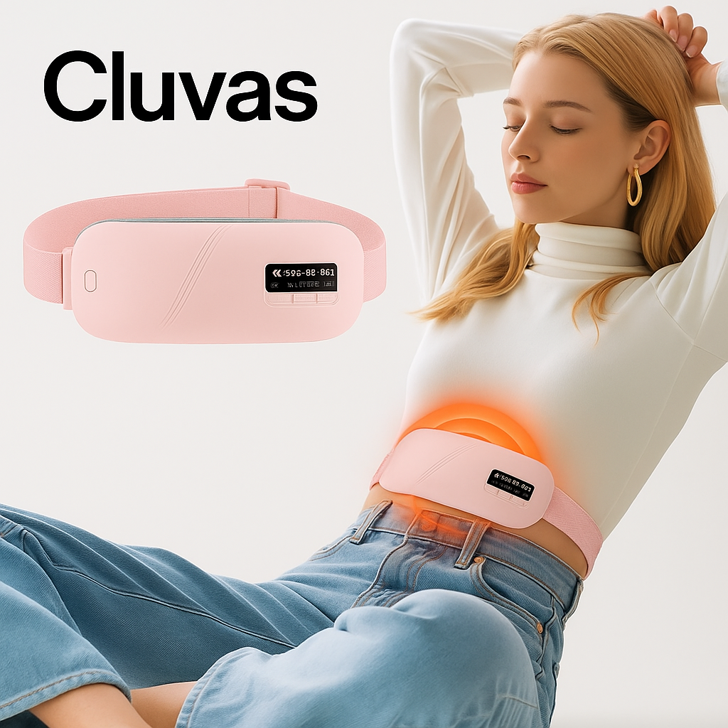Cluvas™ - Electric Heating Pad Menstrual Cramp Massager